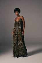 Load image into Gallery viewer, VESTIDO LONGO EST ONCA NANQUIM FIGO
