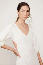 Load image into Gallery viewer, VESTIDO ONDAS CANELADO MIDI
