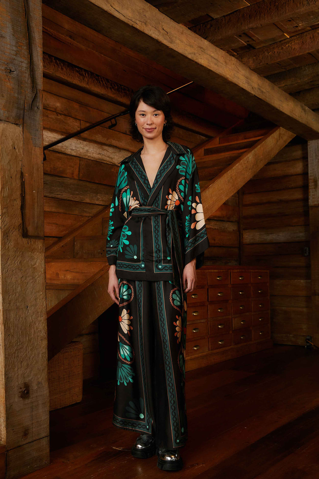 KIMONO BLAZER MIRANDA SET