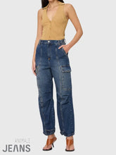 Load image into Gallery viewer, CALÇA JEANS CARGO BARRA COM REGULADOR (PANT)
