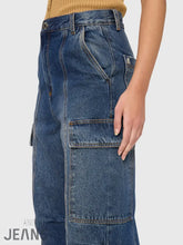 Load image into Gallery viewer, CALÇA JEANS CARGO BARRA COM REGULADOR (PANT)
