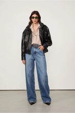 Load image into Gallery viewer, CALCA JEANS WIDE LEG MARMORIZADA

