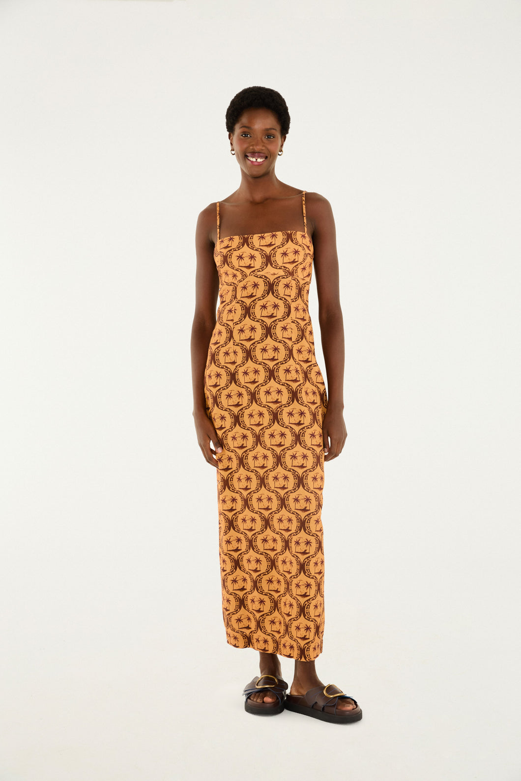 VESTIDO ALCINHAS LEMBRANCA DE VERAO