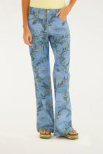 Load image into Gallery viewer, CALCA CINTURA ALTA RETA JEANS PAISAGEM
