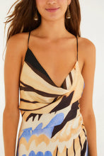 Load image into Gallery viewer, VESTIDO DEGAGE ASA DE BORBOLETA PRETO
