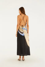 Load image into Gallery viewer, VESTIDO DEGAGE ASA DE BORBOLETA PRETO
