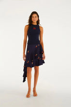 Load image into Gallery viewer, SAIA ASSIMETRICA BORDADO MORANGO (SKIRT)

