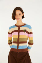 Load image into Gallery viewer, CARDIGAN TRICOT LISTRADO
