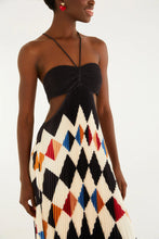 Load image into Gallery viewer, VESTIDO PLISSADO CIRCO GRAFICO
