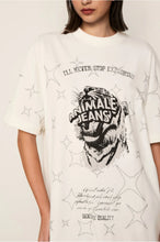 Load image into Gallery viewer, TSHIRT MALHA TIGRE BRILHOD OVER
