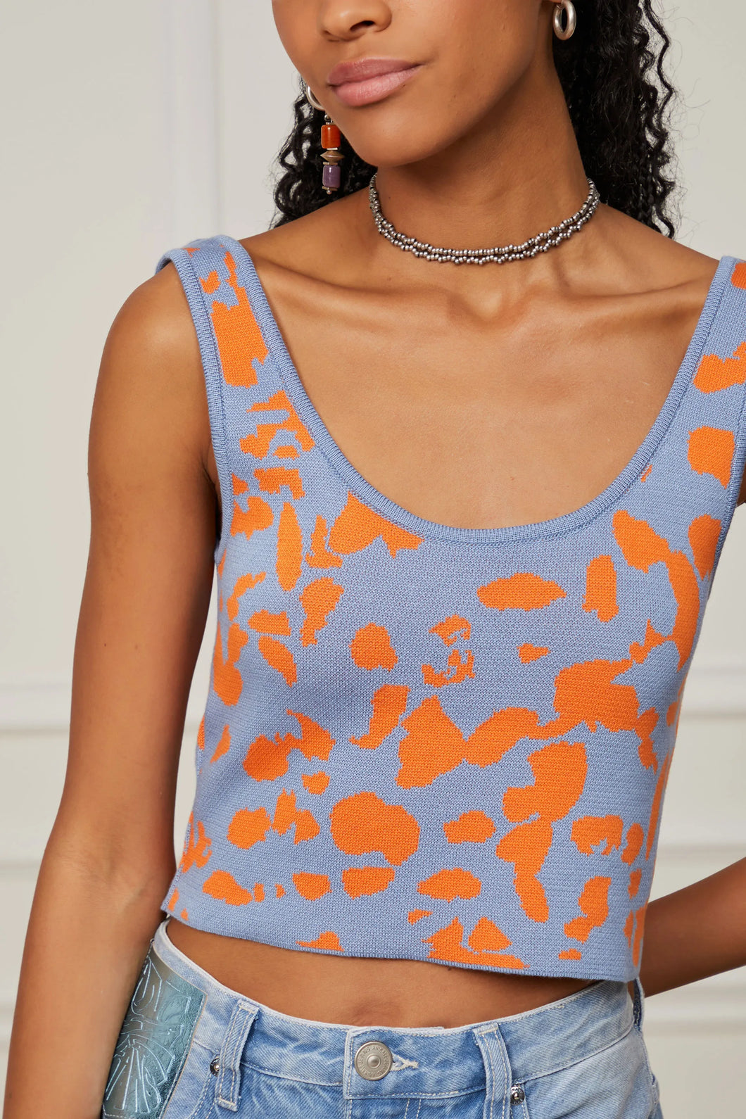 TOP TRICOT JACQUARD