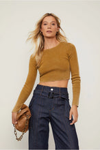 Load image into Gallery viewer, BLUSA CROPPED TRICOT WASHED

