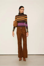 Load image into Gallery viewer, BLUSA COLORIDO STRIPES TRICOT LUREX
