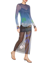 Load image into Gallery viewer, VESTIDO TULE PAISAGEM
