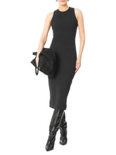 Load image into Gallery viewer, VESTIDO DE TRICOT COM RECORTES
