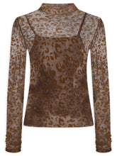 Load image into Gallery viewer, BLUSA DEVORE ONCA GOLA ALTA
