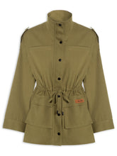 Load image into Gallery viewer, PARKA DE NYLON LEVE ALONGADA
