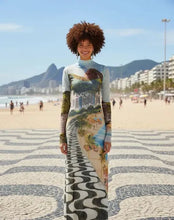 Load image into Gallery viewer, VESTIDO TULE CROPPED COPACABANA
