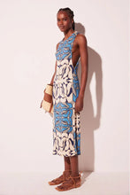 Load image into Gallery viewer, VESTIDO MIDI PALMEIRA PINCELADA

