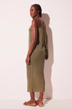 Load image into Gallery viewer, VESTIDO MIDI SILHUETA VERDE
