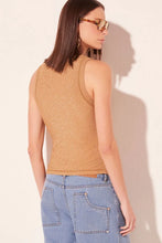 Load image into Gallery viewer, BLUSA ALCA CORDAS LUREX DOURADO
