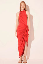 Load image into Gallery viewer, VESTIDO MIDI POSITANO VERMELHO
