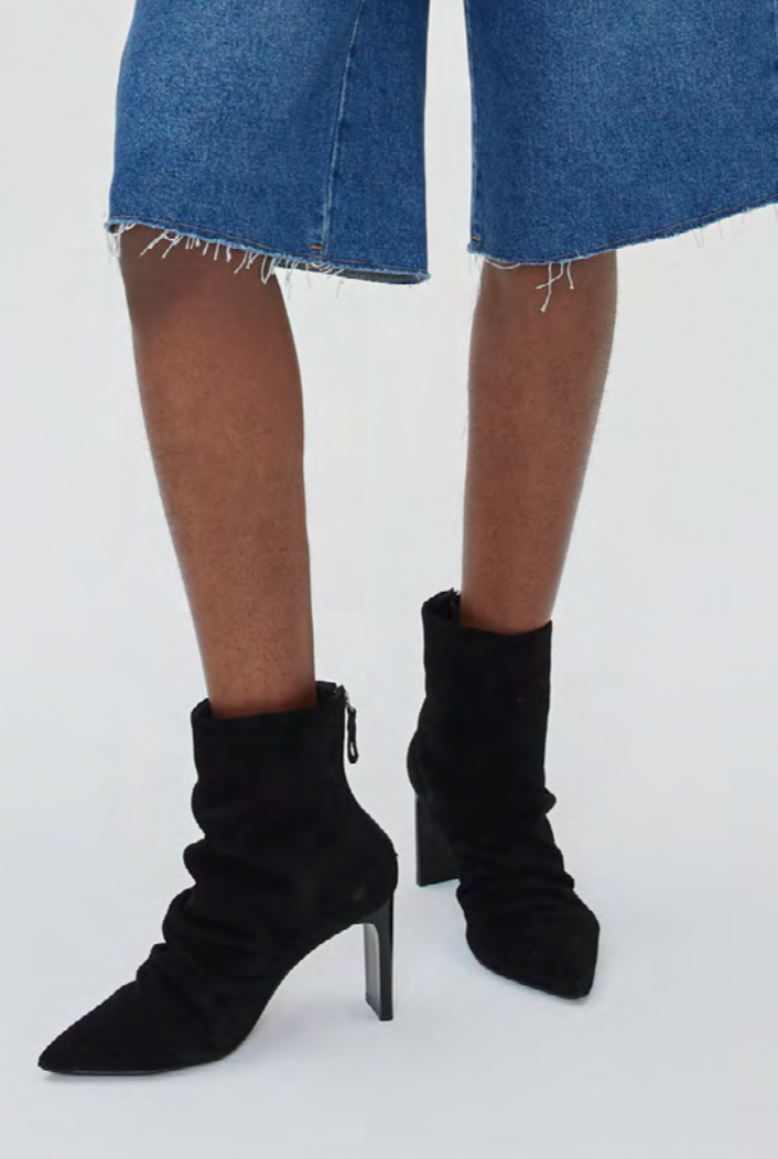 MEDIUM HEEL LEATHER BOOT