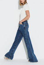 Load image into Gallery viewer, CALCA JEANS PANTALONA ROCK LATERAL DESLO
