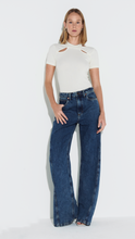 Load image into Gallery viewer, CALCA JEANS PANTALONA ROCK LATERAL DESLO
