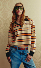 Load image into Gallery viewer, BLUSA POLO DE MALHA LISTRADA
