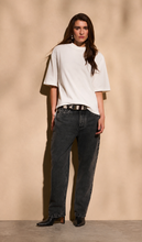 Load image into Gallery viewer, CALCA JEANS RETA CROPPED BLACK (PANT)

