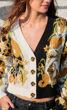 Load image into Gallery viewer, CARDIGAN TRICOT CONCHA SURREAL
