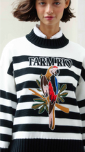 Load image into Gallery viewer, PULL TRICOT COM BORDADO
