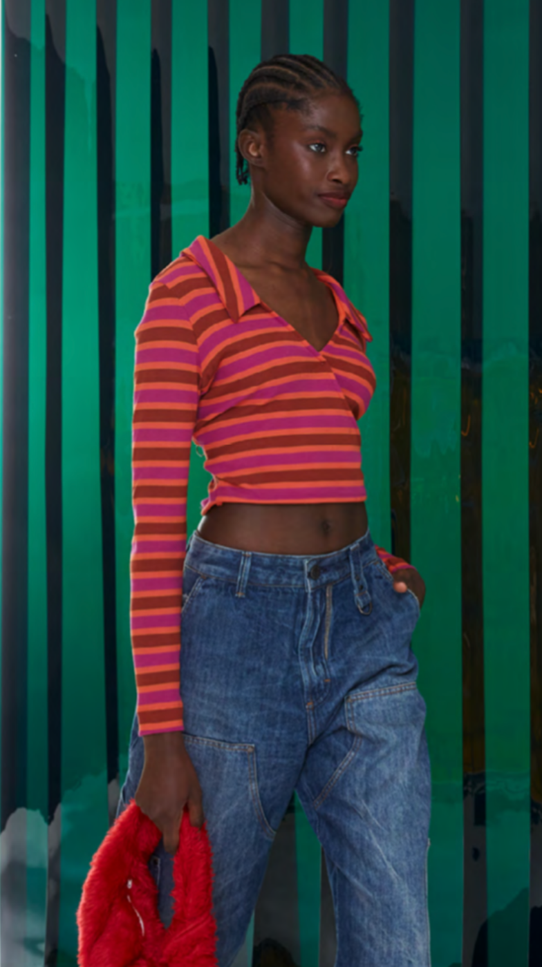 STRIPED BLOUSE
