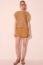 Load image into Gallery viewer, BLUSA MANGA CURTA NACAR BEGE
