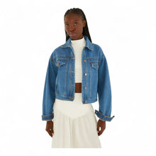 Load image into Gallery viewer, JAQUETA JEANS BÁSICA
