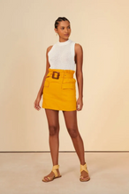 Load image into Gallery viewer, LINEN MIDI SKIRT
