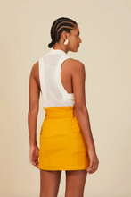 Load image into Gallery viewer, LINEN MIDI SKIRT
