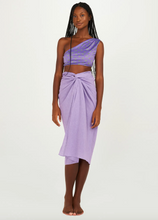 Load image into Gallery viewer, PURPLE PAREO SKIRT
