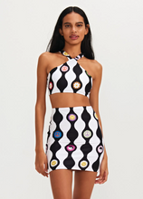 Load image into Gallery viewer, SMILEY WAVE VIBE SKIRT SET
